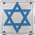 Israel Flag Distressed Cooler Master MasterBox Q300L Mini Tower Skin